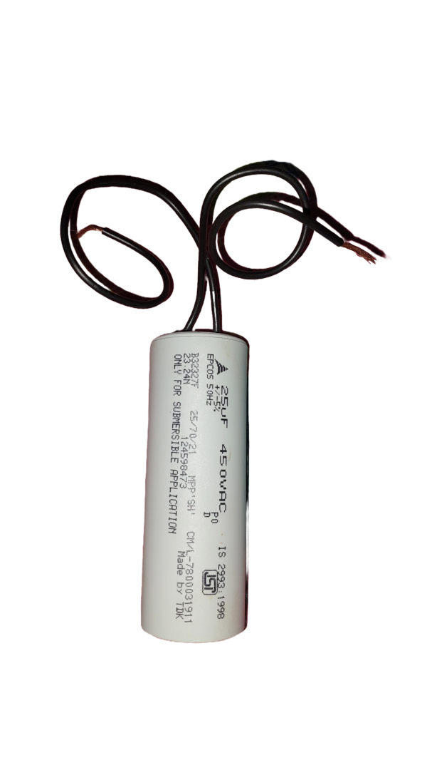 EPCOS Capacitor 25 MFD 450 VAC Power Capacitor  (Pack of 100)