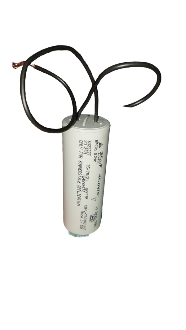 EPCOS Capacitor 25 MFD 450 VAC Power Capacitor  (Pack of 100) - Image 2
