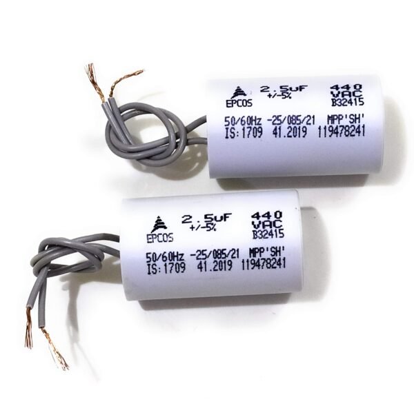EPCOS 2.5 MFD Ac Fan Capacitor
